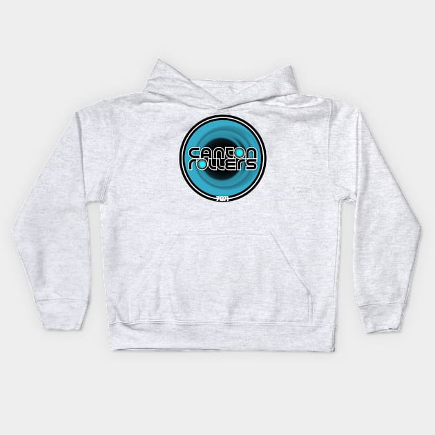 The Canton Rollers Kids Hoodie by 7071